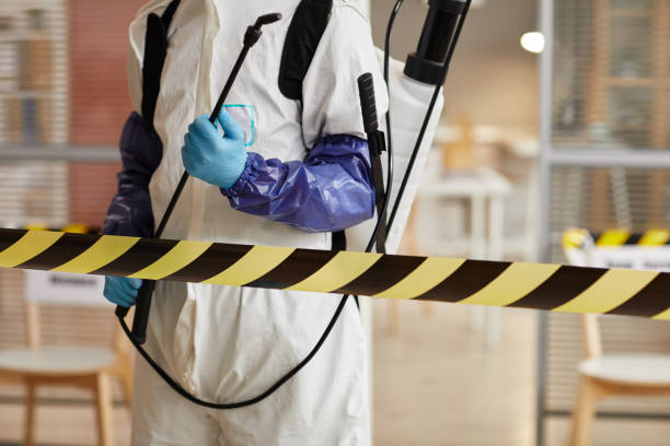Professional Hoarding Cleanup technician working in Oakhurst, NJ